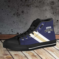 Load image into Gallery viewer, Designs by MyUtopia Shout Out:Diehard Washington Huskies Fan Canvas High Top Shoes - Purple

