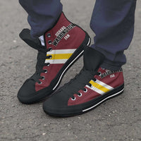 Load image into Gallery viewer, Designs by MyUtopia Shout Out:Diehard Washington Redskins Fan Canvas High Top Shoes
