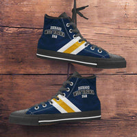 Load image into Gallery viewer, Designs by MyUtopia Shout Out:Diehard West Virginia Fan Canvas High Top Shoes
