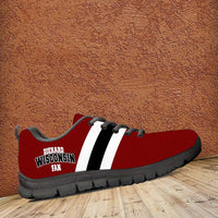 Load image into Gallery viewer, Designs by MyUtopia Shout Out:Diehard Wisconsin Fan Running Shoes
