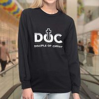 Load image into Gallery viewer, Designs by MyUtopia Shout Out:Disciple of Christ Long Sleeve Ultra Cotton Unisex T-Shirt
