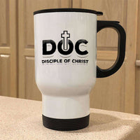 Load image into Gallery viewer, Designs by MyUtopia Shout Out:Disciple of Christ Travel Mug
