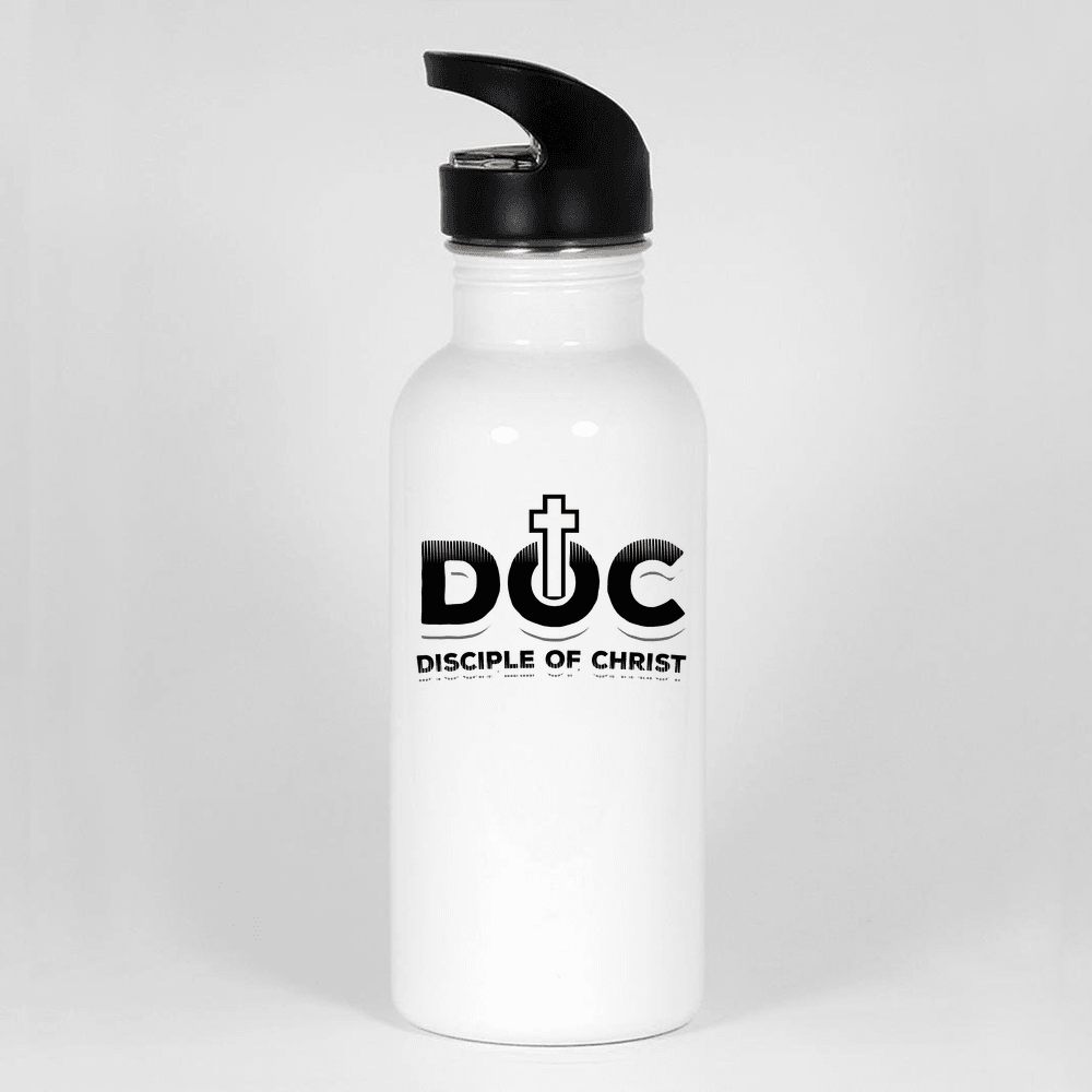 Designs by MyUtopia Shout Out:Disciple of Christ Water Bottle,Default Title,Water Bottles