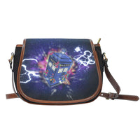 Load image into Gallery viewer, Designs by MyUtopia Shout Out:Doctor Who 13th Doctor Canvas Saddlebag Style Crossbody Purse

