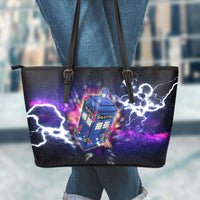 Load image into Gallery viewer, Designs by MyUtopia Shout Out:Doctor Who 13th Doctor Faux Leather Totebag Purse
