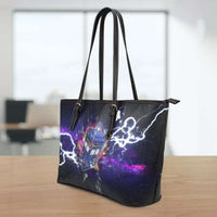 Load image into Gallery viewer, Designs by MyUtopia Shout Out:Doctor Who 13th Doctor Faux Leather Totebag Purse

