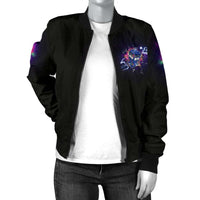 Load image into Gallery viewer, Designs by MyUtopia Shout Out:Doctor Who 13th Doctor TARDIS Women&#39;s Bomber Jacket
