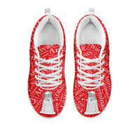 Load image into Gallery viewer, Designs by MyUtopia Shout Out:Doctor Who Dalek Women&#39;s Running Shoes,Women&#39;s / Ladies US5 (EU35) / Red,Running Shoes
