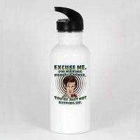 Load image into Gallery viewer, Designs by MyUtopia Shout Out:Doctor Who Quote I&#39;m Making Perfect Sense Stainless Steel Water Bottle
