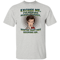 Load image into Gallery viewer, Designs by MyUtopia Shout Out:Doctor Who Quote I&#39;m Making Perfect Sense Ultra Cotton T-Shirt,Ash / S,Adult Unisex T-Shirt
