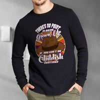 Load image into Gallery viewer, Designs by MyUtopia Shout Out:Doctor Who Quote No Point Being A Grown Up If You Can&#39;t Be Childish Long Sleeve Ultra Cotton Unisex T-Shirt
