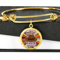 Load image into Gallery viewer, Designs by MyUtopia Shout Out:Doctor Who Quote No Point Being A Grown Up If You Can&#39;t Be Childish Personalized Engravable Keepsake Bangle Bracelet,Gold / No,Bracelets
