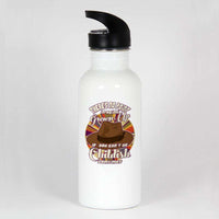 Load image into Gallery viewer, Designs by MyUtopia Shout Out:Doctor Who Quote No Point Being A Grown Up If You Can&#39;t Be Childish Stainless Steel Water Bottle
