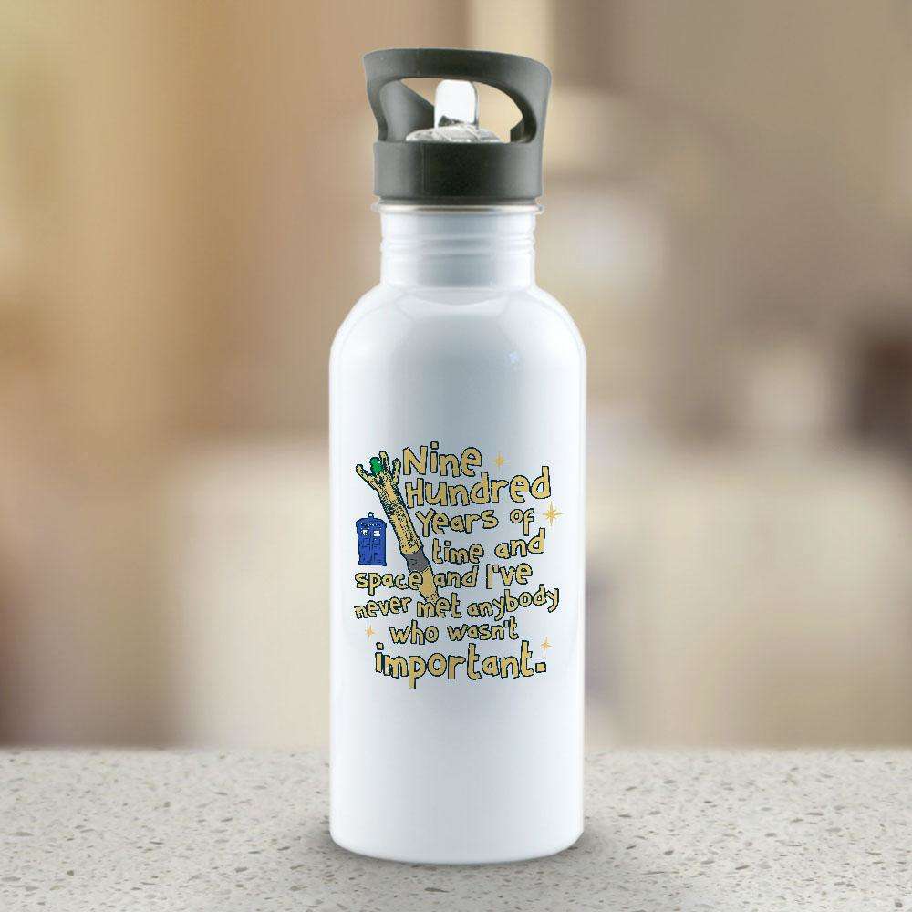 Designs by MyUtopia Shout Out:Doctor Who TARDIS 900 Years in Time and Space Stainless Steel Water Bottle