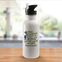 Load image into Gallery viewer, Designs by MyUtopia Shout Out:Doctor Who TARDIS 900 Years in Time and Space Stainless Steel Water Bottle

