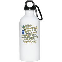 Load image into Gallery viewer, Designs by MyUtopia Shout Out:Doctor Who TARDIS 900 Years in Time and Space Stainless Steel Water Bottle
