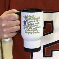 Load image into Gallery viewer, Designs by MyUtopia Shout Out:Doctor Who TARDIS 900 Years in Time and Space Travel Mug
