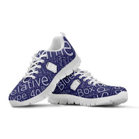 Load image into Gallery viewer, Designs by MyUtopia Shout Out:Doctor Who Tardis Running Sneakers,Kid&#39;s / 11 CHILD (EU28) / Blue/White,Running Shoes
