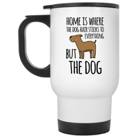 Load image into Gallery viewer, Designs by MyUtopia Shout Out:Dog Hair at Home Travel Mug
