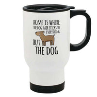 Load image into Gallery viewer, Designs by MyUtopia Shout Out:Dog Hair at Home Travel Mug
