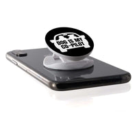 Load image into Gallery viewer, Designs by MyUtopia Shout Out:Dog is My Co-Pilot Hinged Phone Grip and Stand for Smartphones and Tablets
