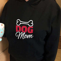 Load image into Gallery viewer, Designs by MyUtopia Shout Out:Dog Parent with Bone Core Fleece Pullover Hoodie
