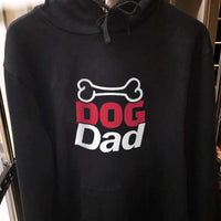 Load image into Gallery viewer, Designs by MyUtopia Shout Out:Dog Parent with Bone Core Fleece Pullover Hoodie
