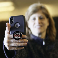 Load image into Gallery viewer, Designs by MyUtopia Shout Out:Dog Parent with Bone Hinged Pop-out Phone Grip and Stand for Smartphones and Tablets
