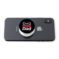 Load image into Gallery viewer, Designs by MyUtopia Shout Out:Dog Parent with Bone Hinged Pop-out Phone Grip and Stand for Smartphones and Tablets
