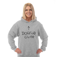 Load image into Gallery viewer, Designs by MyUtopia Shout Out:Dogfud Giver Core Fleece Pullover Hoodie
