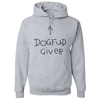 Load image into Gallery viewer, Designs by MyUtopia Shout Out:Dogfud Giver Core Fleece Pullover Hoodie,Athletic Heather / S,Sweatshirts
