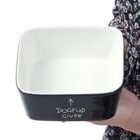 Load image into Gallery viewer, Designs by MyUtopia Shout Out:Dogfud Giver Laser Etched Dishwasher Microwave Safe Pet Bowl
