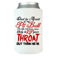 Load image into Gallery viewer, Designs by MyUtopia Shout Out:Don&#39;t Fear My Pitbull, Fear Me Can Wrap,White / OS,Can Wrap
