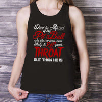 Load image into Gallery viewer, Designs by MyUtopia Shout Out:Don&#39;t Fear My Pitbull, Fear Me Unisex Tank Top
