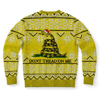 Load image into Gallery viewer, Designs by MyUtopia Shout Out:Don&#39;t Tread on Me Ugly Christmas Style 3D Printed Sweatshirt
