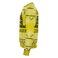 Load image into Gallery viewer, Designs by MyUtopia Shout Out:Don&#39;t Tread on Me Ugly Christmas Style 3D Printed Sweatshirt
