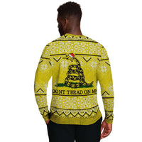 Load image into Gallery viewer, Designs by MyUtopia Shout Out:Don&#39;t Tread on Me Ugly Christmas Style 3D Printed Sweatshirt
