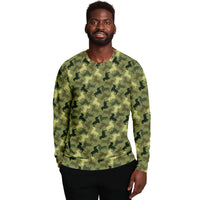 Load image into Gallery viewer, Designs by MyUtopia Shout Out:Doxie Shaped Camo Print Fleece Lined Fashion Sweatshirt
