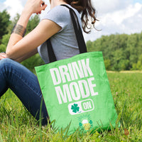 Load image into Gallery viewer, Designs by MyUtopia Shout Out:Drink Mode On Fabric Totebag Reusable Shopping Tote
