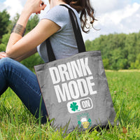 Load image into Gallery viewer, Designs by MyUtopia Shout Out:Drink Mode On Fabric Totebag Reusable Shopping Tote

