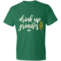 Load image into Gallery viewer, Designs by MyUtopia Shout Out:Drink Up Grinches - Lightweight unisex T-Shirt,Kelly Green / S,Adult Unisex T-Shirt
