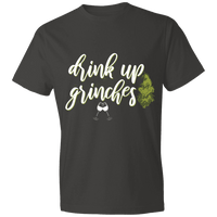 Load image into Gallery viewer, Designs by MyUtopia Shout Out:Drink Up Grinches - Lightweight unisex T-Shirt,Smoke / S,Adult Unisex T-Shirt

