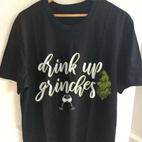 Load image into Gallery viewer, Designs by MyUtopia Shout Out:Drink Up Grinches Adult Unisex T-Shirt

