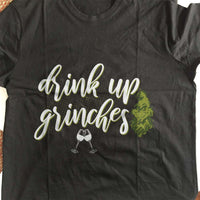 Load image into Gallery viewer, Designs by MyUtopia Shout Out:Drink Up Grinches Adult Unisex T-Shirt
