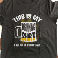 Load image into Gallery viewer, Designs by MyUtopia Shout Out:Drinking Shirt Drinking Humor Unisex T-Shirt
