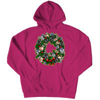 Load image into Gallery viewer, Designs by MyUtopia Shout Out:Droid Wreath Unisex Shirts,Hoodie / Pink / 5XL,Unisex Shirt
