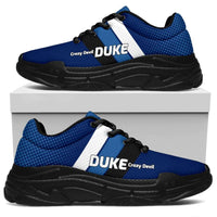 Load image into Gallery viewer, Designs by MyUtopia Shout Out:Duke Crazy Devil Chunky Walking Sneakers,Women&#39;s / Ladies US5.5 (EU36) / Blue,Chunky Sneakers
