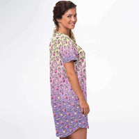 Load image into Gallery viewer, Colorful Droid Catercorns Baseball Jersey Dress
