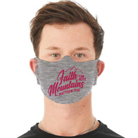 Load image into Gallery viewer, Designs by MyUtopia Shout Out:Faith Can Move Mountains Matthew 17:20 Fabric Face Covering / Face Mask
