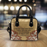 Load image into Gallery viewer, Designs by MyUtopia Shout Out:Faith Hope Love 1 Corinthians 13:13 Bible Verse Country Western Handbag,Tan,Handbag Purse

